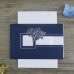Dark Blue Invitation Card Cheap Wedding Invitation Customized 